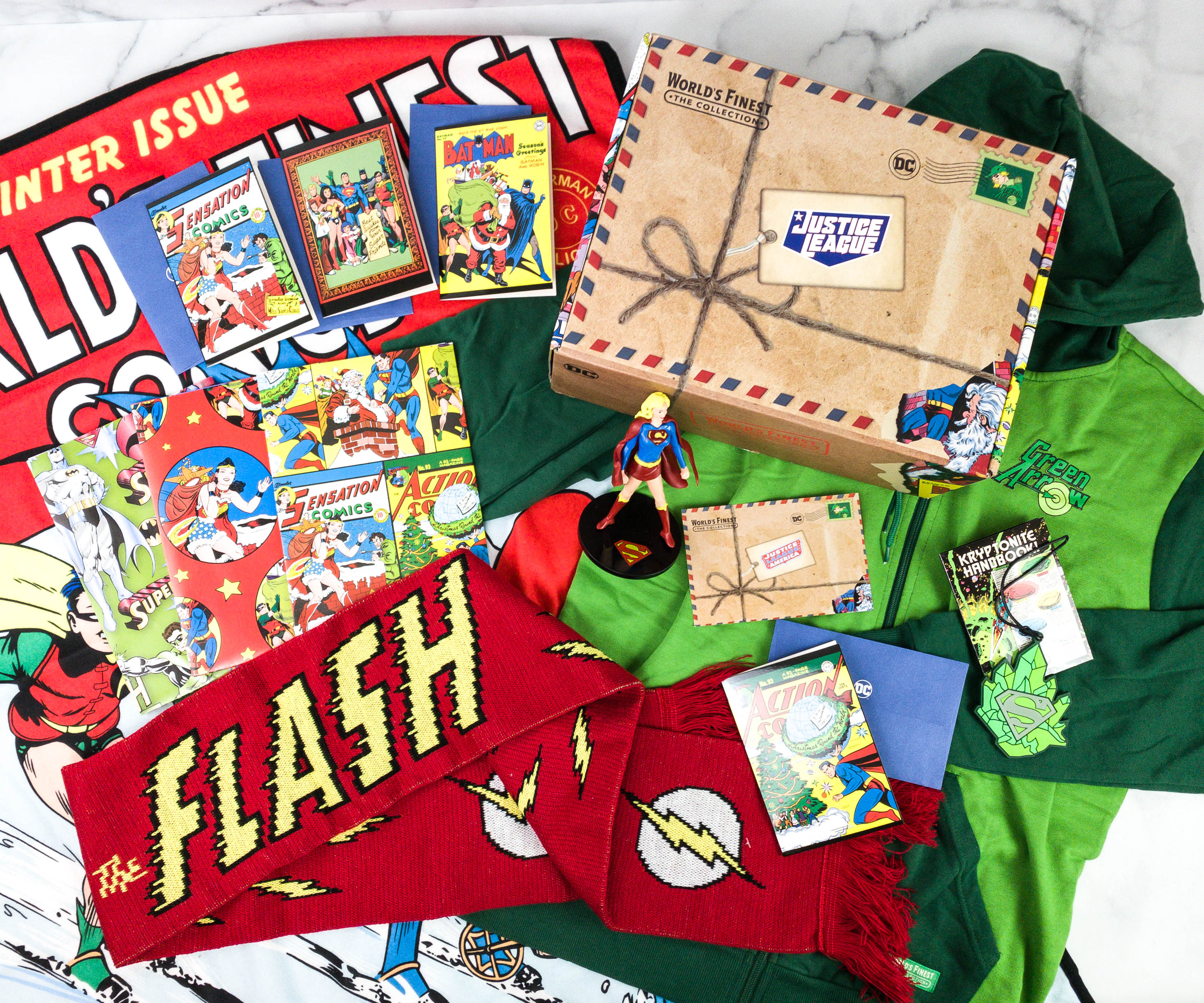 DC Comics World’s Finest: The Collection Winter 2020 Box Review – HOLIDAY HEROES