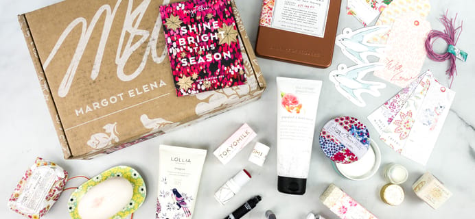 Margot Elena Winter 2020 Discovery Box Review