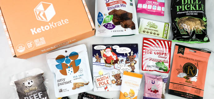 KetoKrate December 2020 Subscription Box Review + Coupon