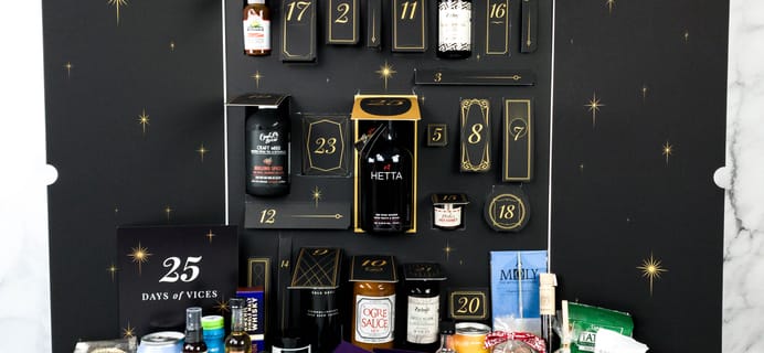 Vices Review + Coupon – Advent Calendar December 2020