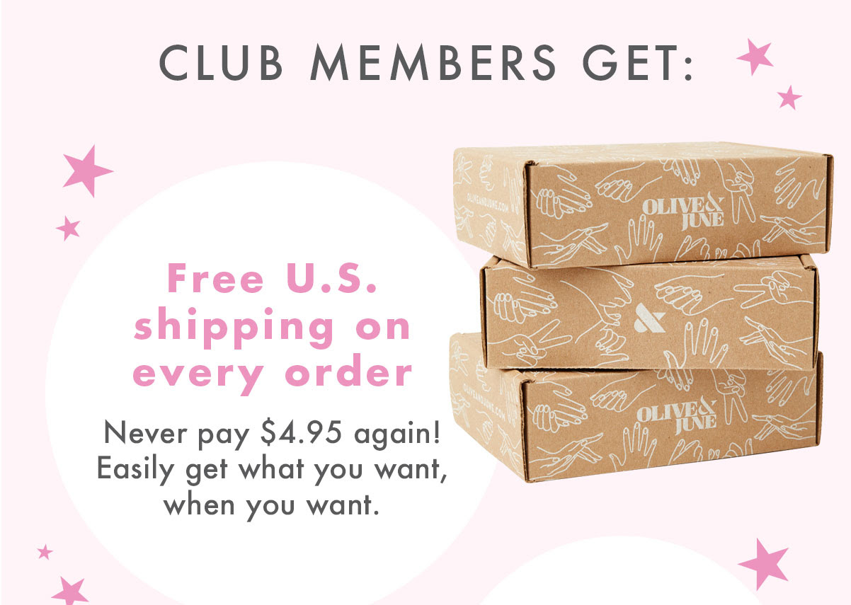 Olive & June The Olive You Club Annual Membership Available Now!