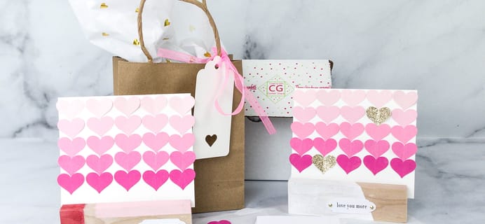 Lil Grace Box by Confetti Grace January 2021 Craft Subscription Box Review