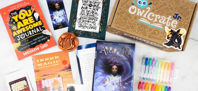 OwlCrate Jr. January 2021 Box Review & Coupon – INNER MAGIC!