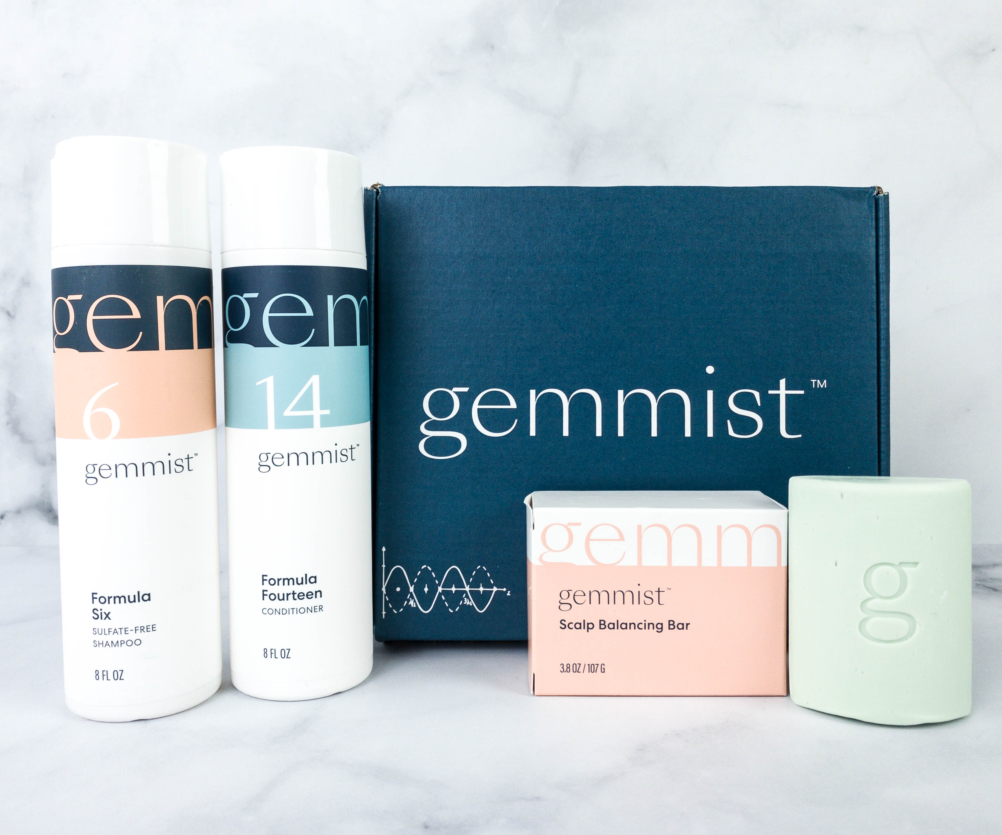 Gemmist Shampoo & Conditioner Set + Scalp Balancing Bar Review