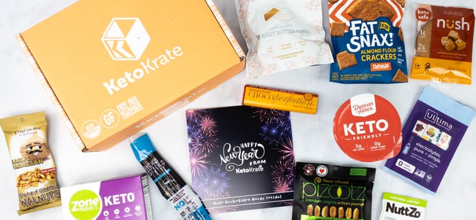 KetoKrate January 2021 Subscription Box Review + Coupon