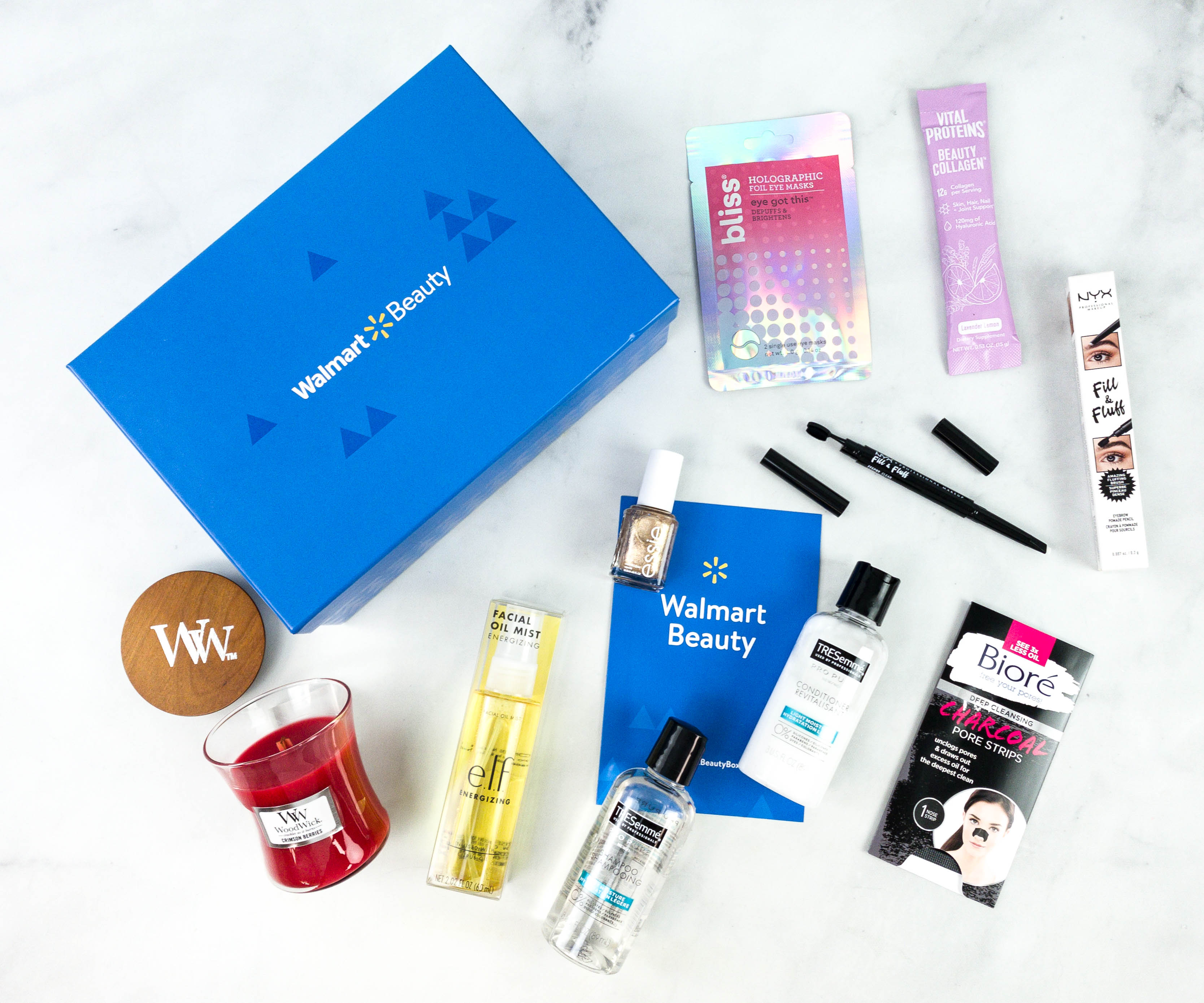 Walmart Beauty Box Winter 2020 Eye Love Being Home Limited Edition Box Review