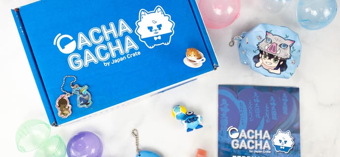 Gacha Gacha Crate February 2021 Subscription Box Review + Coupon