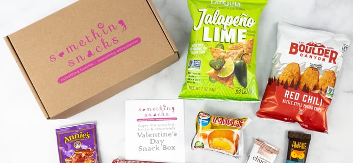 Something Snacks February 2021 Subscription Box Review + Coupon