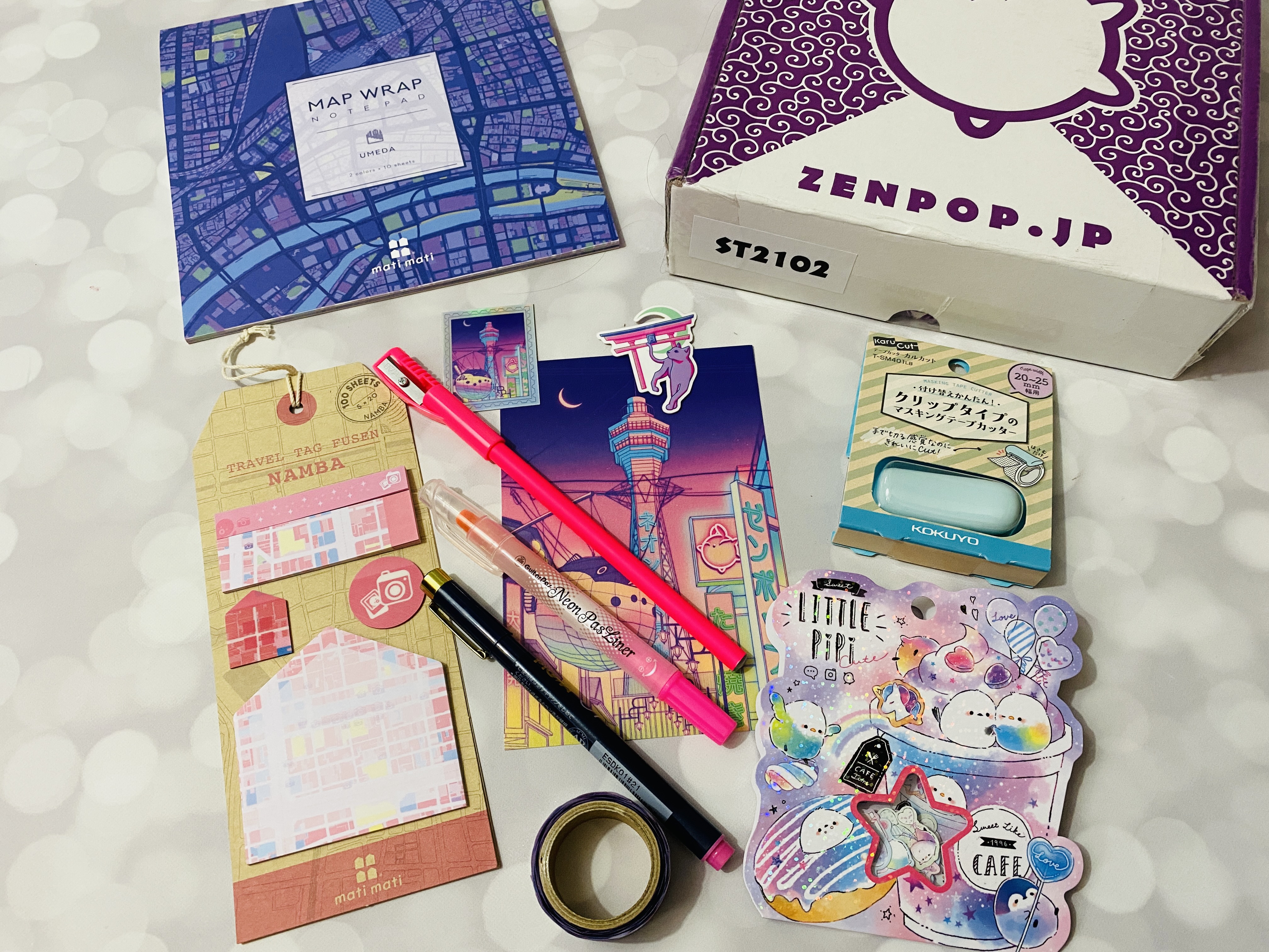 ZenPop Japanese Packs February 2021 Review + Coupon – Stationery Box