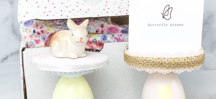 Lil Grace Box by Confetti Grace March 2021 Craft Subscription Box Review