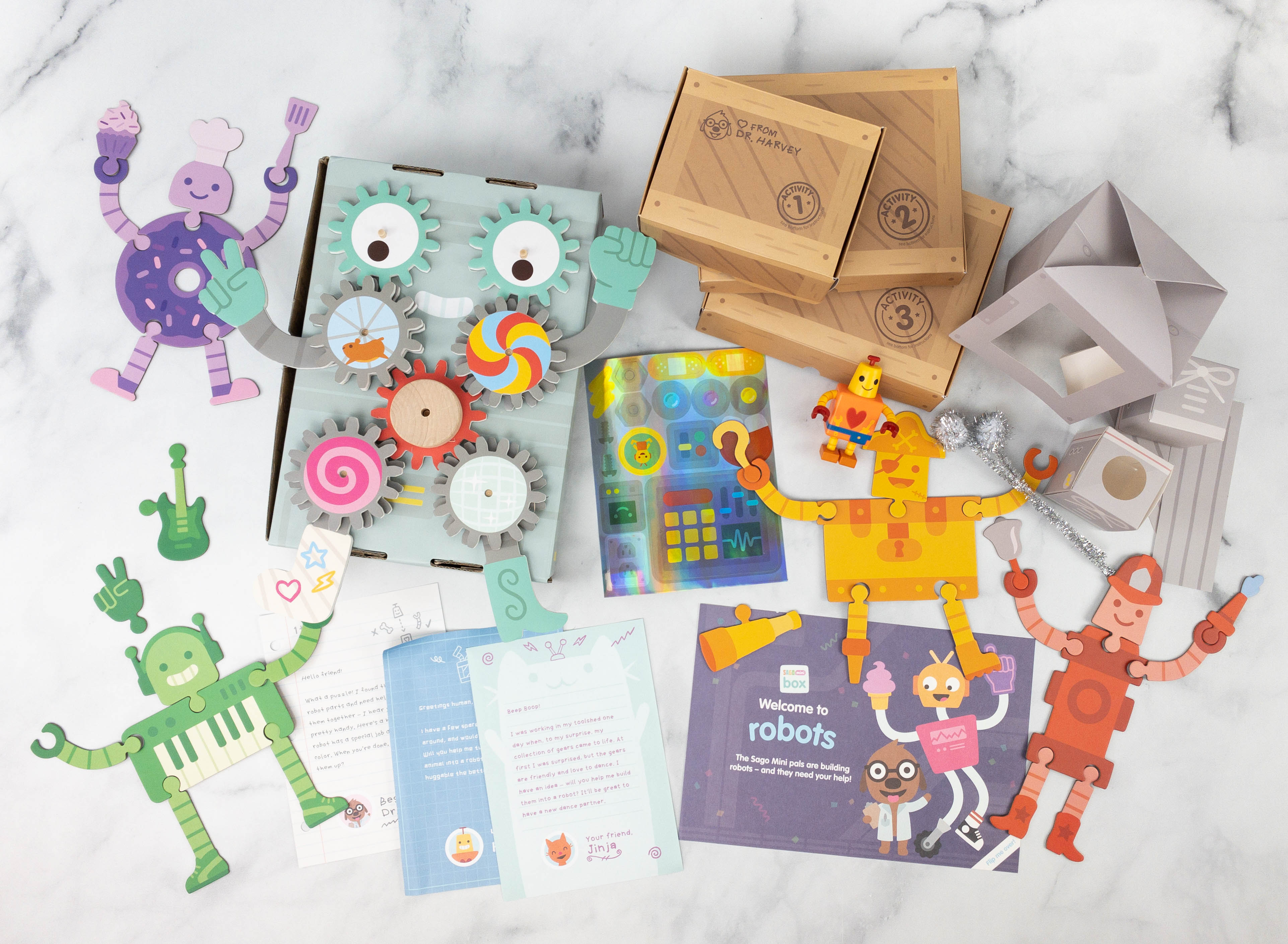 Sago Mini Box Review + Coupon – ROBOTS