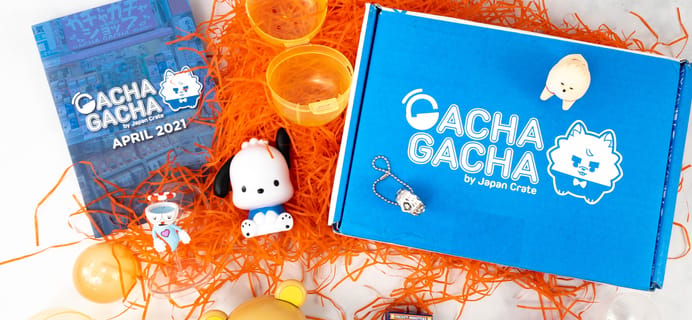 Gacha Gacha Crate April 2021 Subscription Box Review + Coupon