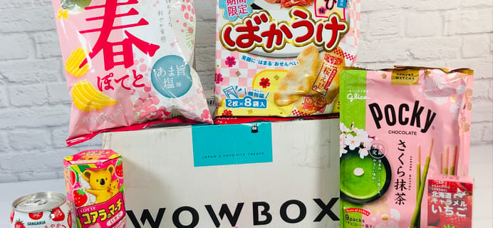 WOWBOX Omiyage Box April 2021 Subscription Box Review!