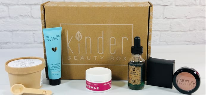 Kinder Beauty Box March 2021 Review + Coupon – Shine On