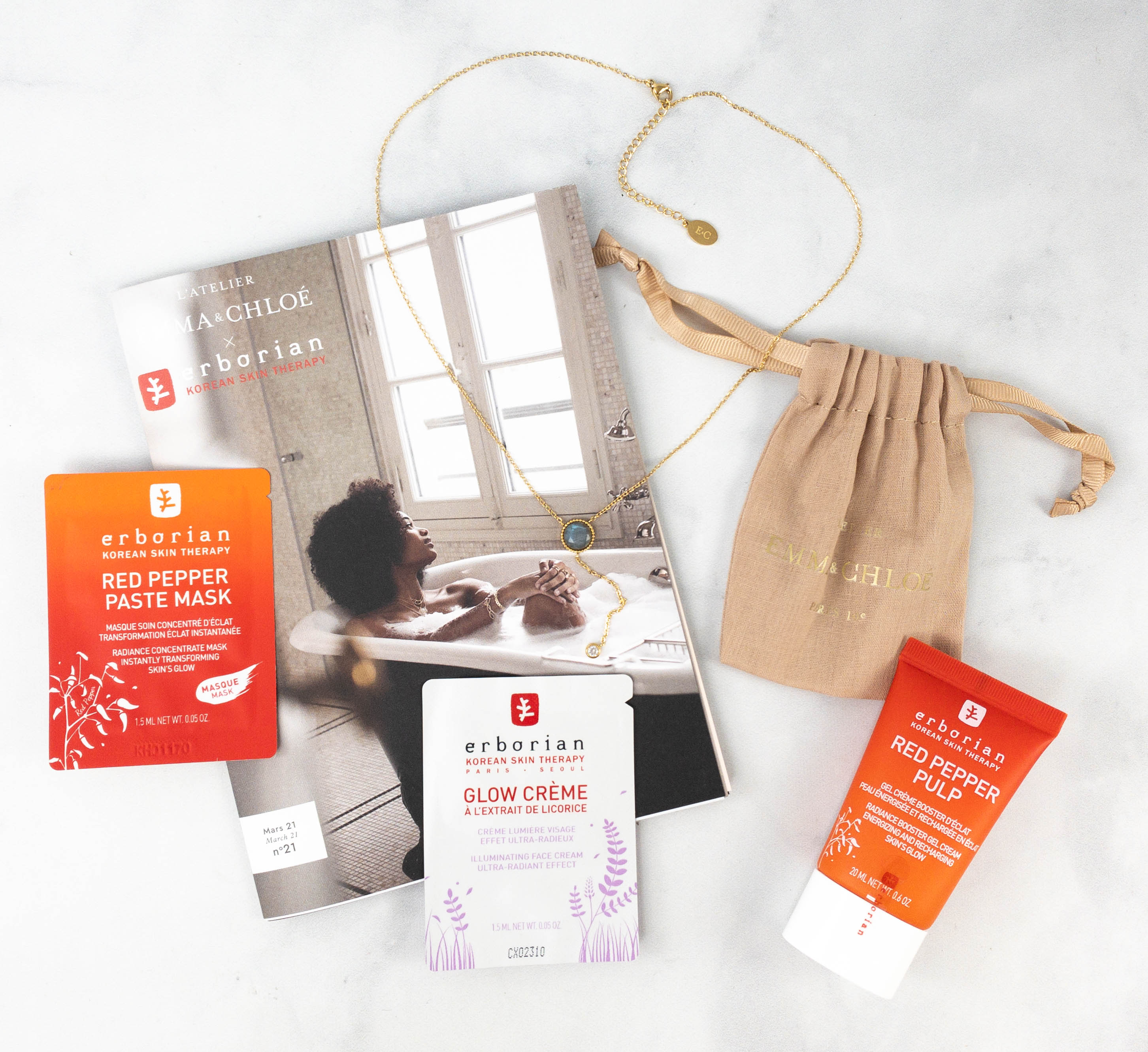 Emma & Chloe March 2021 Jewelry Subscription Box Review + Coupon