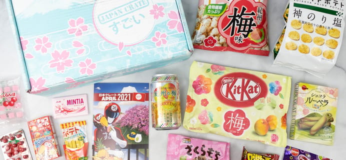 Japan Crate April 2021 Review + Coupon