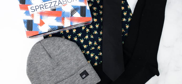 SprezzaBox BLACKED OUT Box Review + Coupon – March 2021