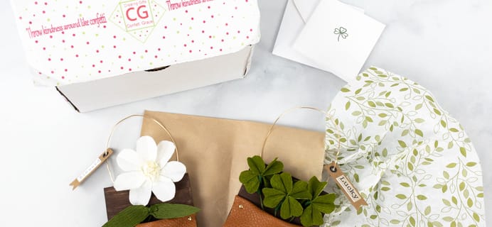 Lil Grace Box by Confetti Grace February 2021 Craft Subscription Box Review