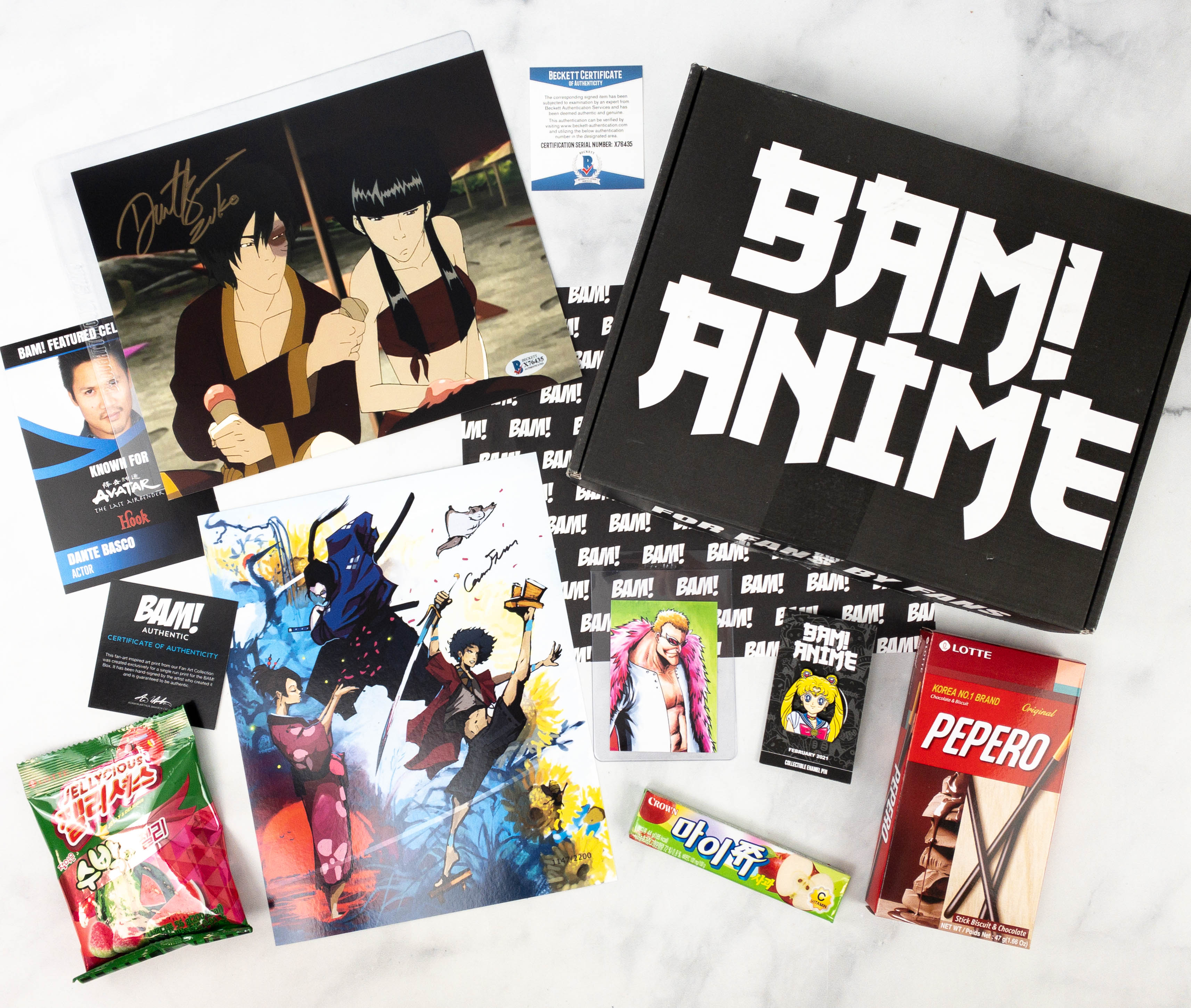 The BAM! Anime Box February 2021 Subscription Box Review