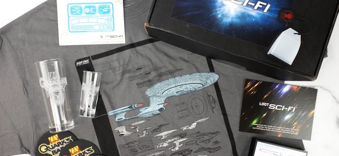 Loot Sci-Fi Review + Coupon –  January 2021 STAR TREK!