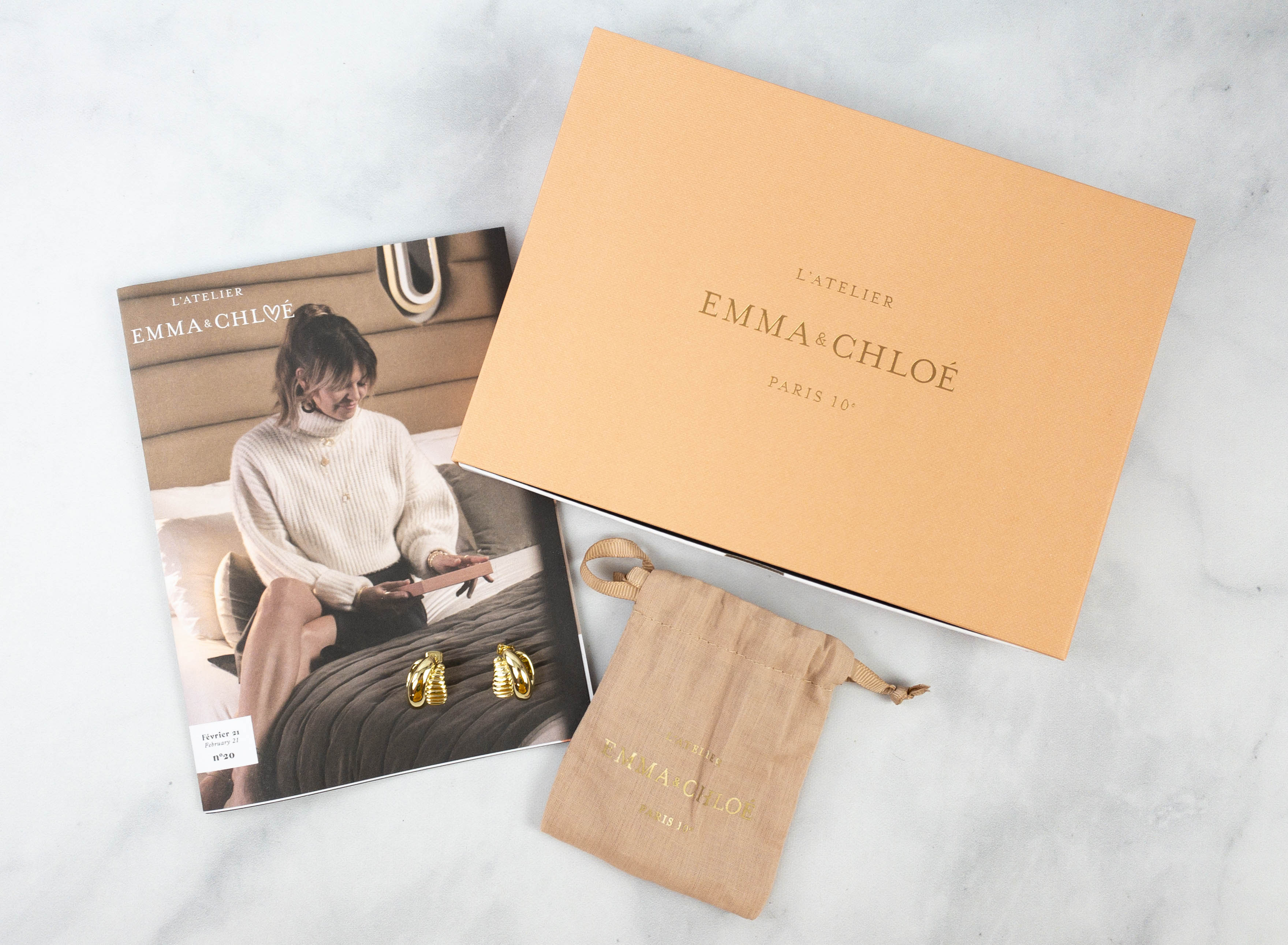 Emma & Chloe February 2021 Jewelry Subscription Box Review + Coupon