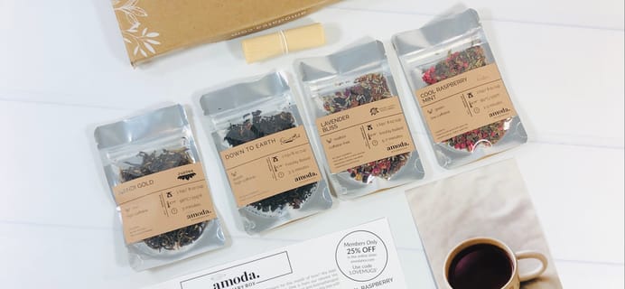 Amoda Tea Subscription Review + Coupon – February 2021
