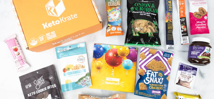KetoKrate May 2021 Subscription Box Review + Coupon