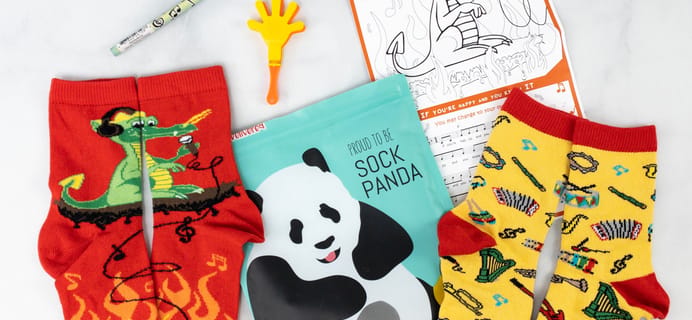 Panda Pals Kids Sock Subscription Review + Coupon –  April 2021