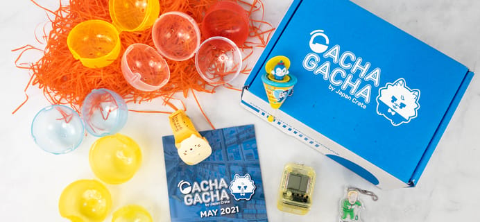 Gacha Gacha Crate May 2021 Subscription Box Review + Coupon