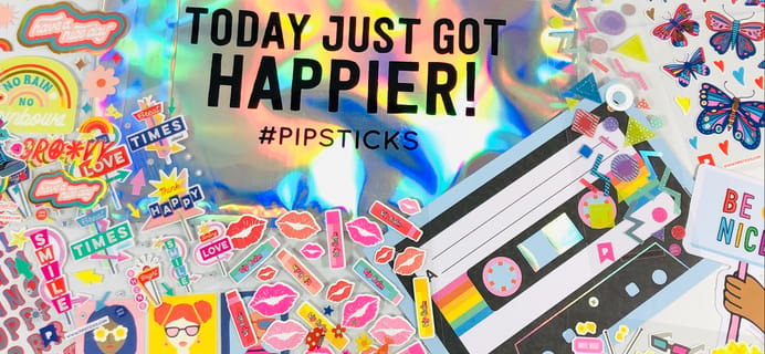 Pipsticks Pro Club Classic April 2021 Sticker Subscription Review + Coupon!