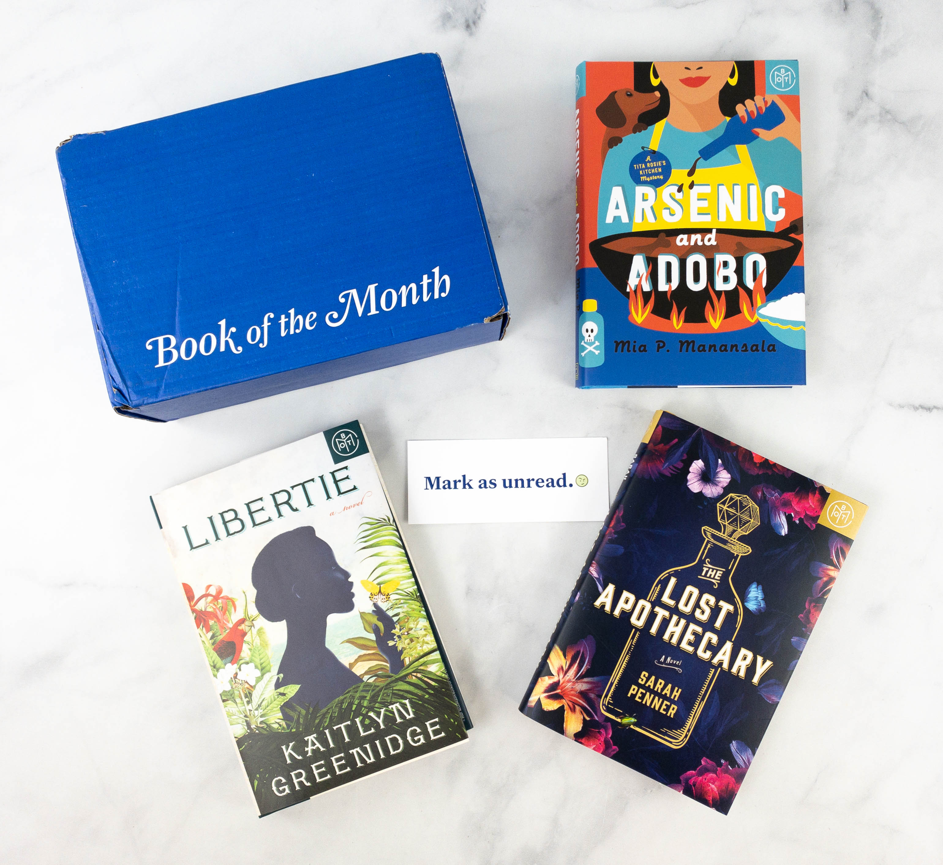 Book of the Month April 2021 Subscription Box Review + Coupon