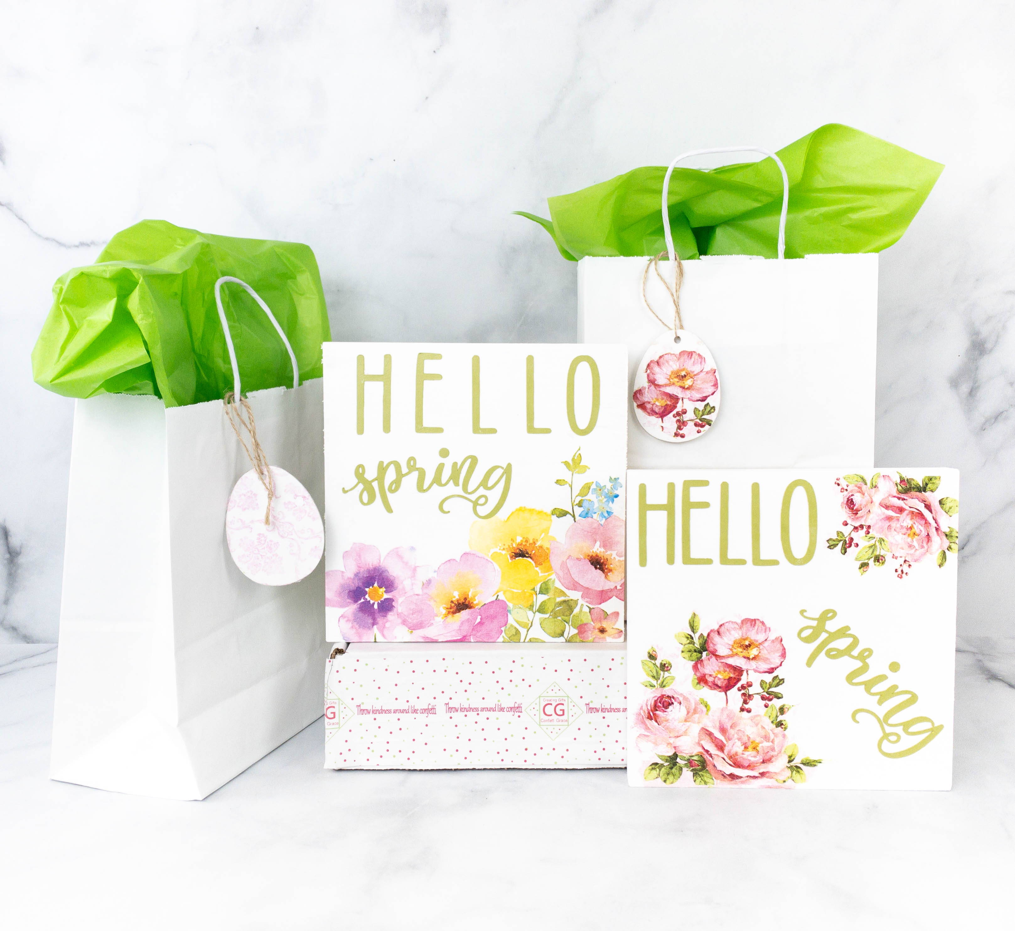 Confetti Grace March-April 2021 Craft Subscription Box Review