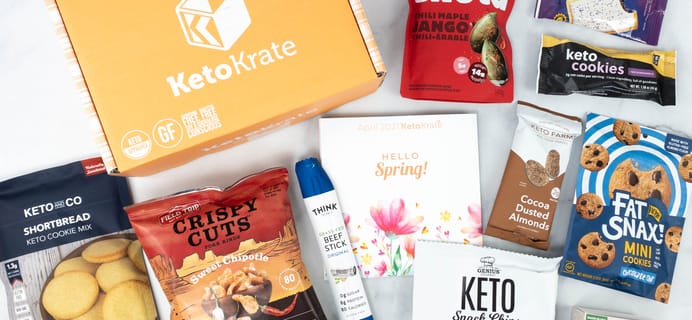 KetoKrate April 2021 Subscription Box Review + Coupon