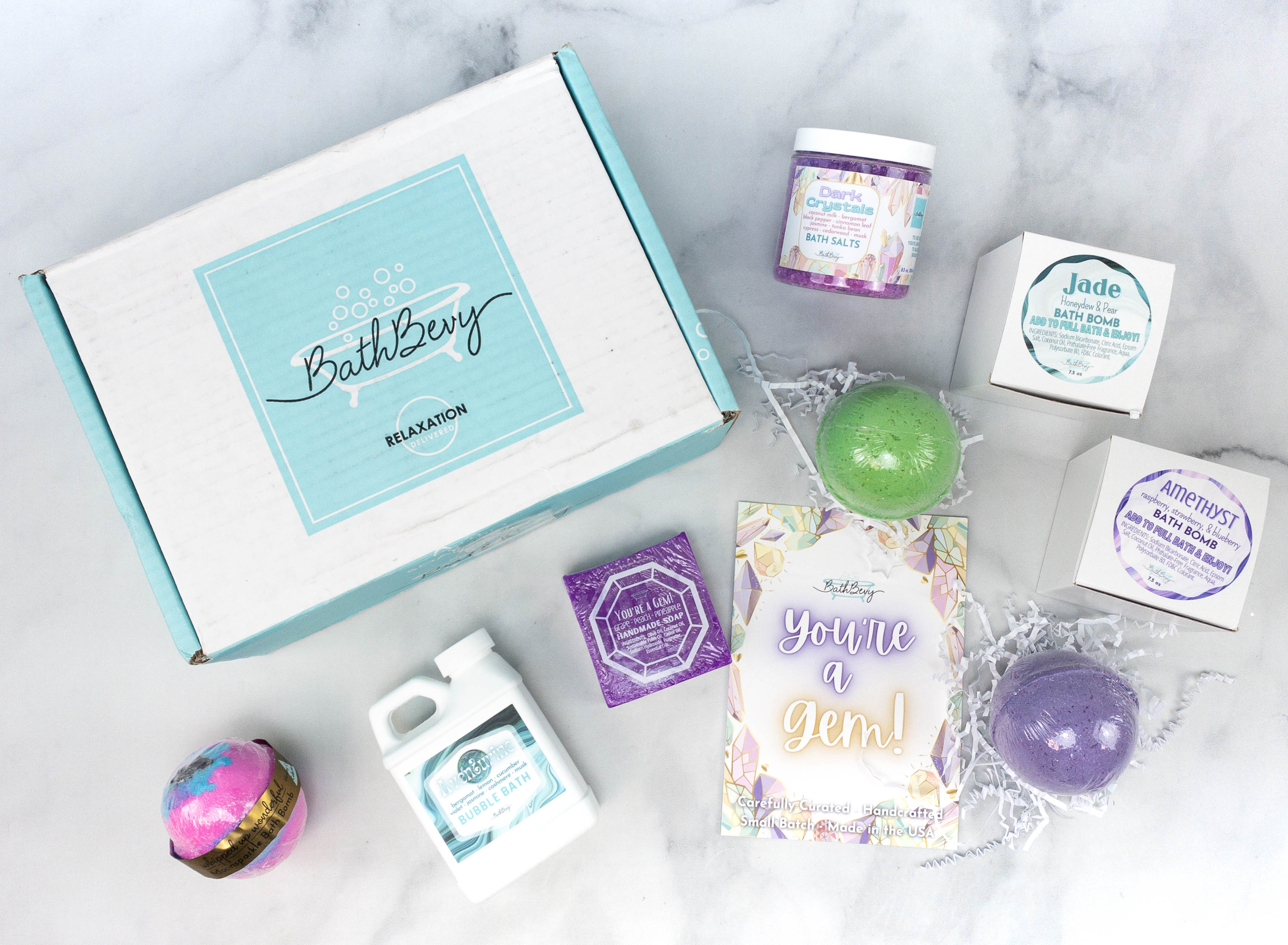 Bath Bevy May 2021 Bath Subscription Box Review + Coupon