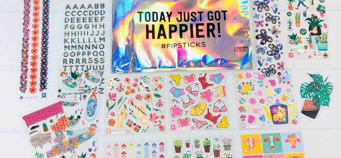 Pipsticks Pro Club Classic May 2021 Sticker Subscription Review + Coupon!
