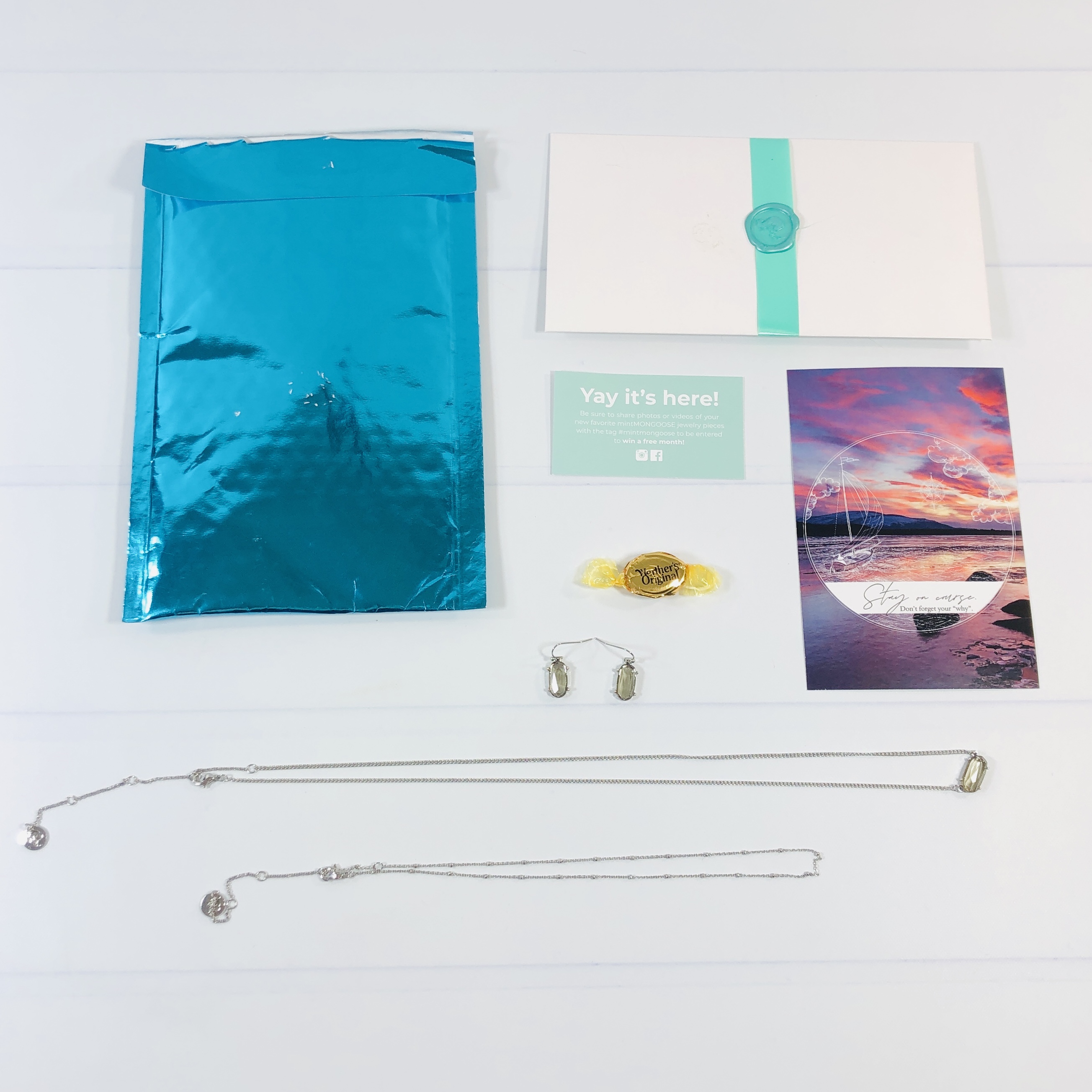 mintMONGOOSE Jewelry Subscription Review – April 2021