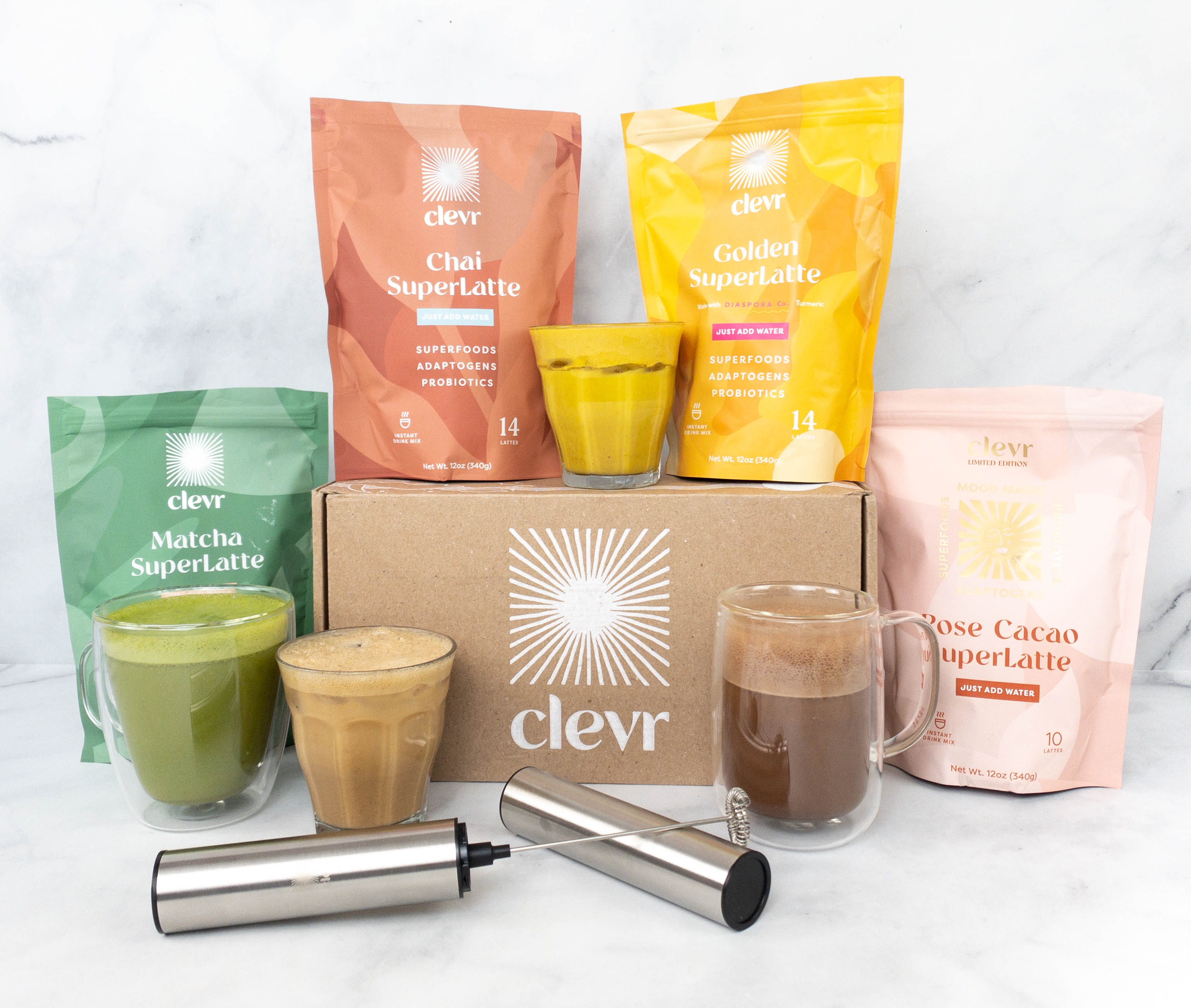 Clevr Blends SuperLatte Review + Coupon!