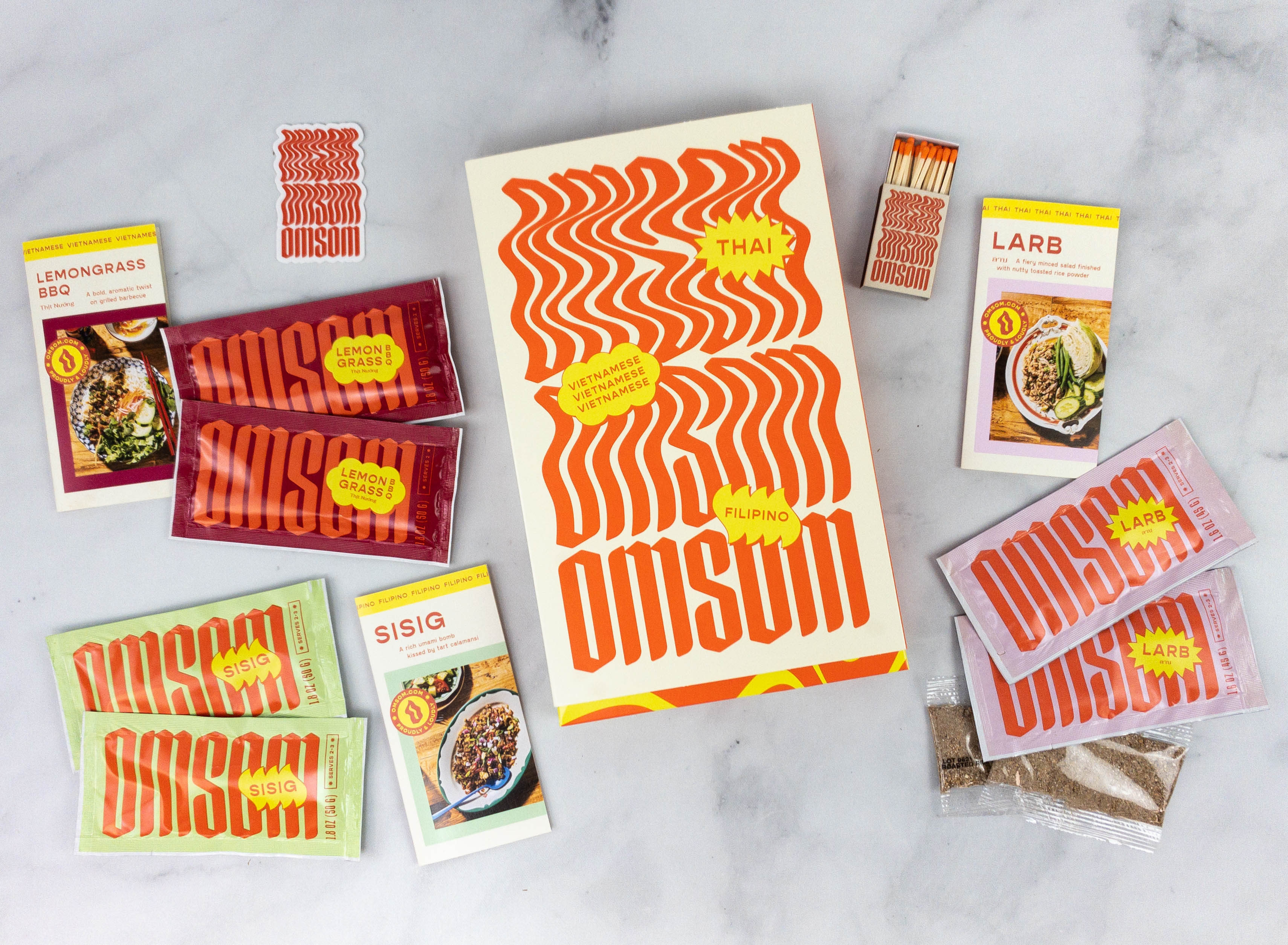 Omsom Review – Southeast Asian Omsom Sampler