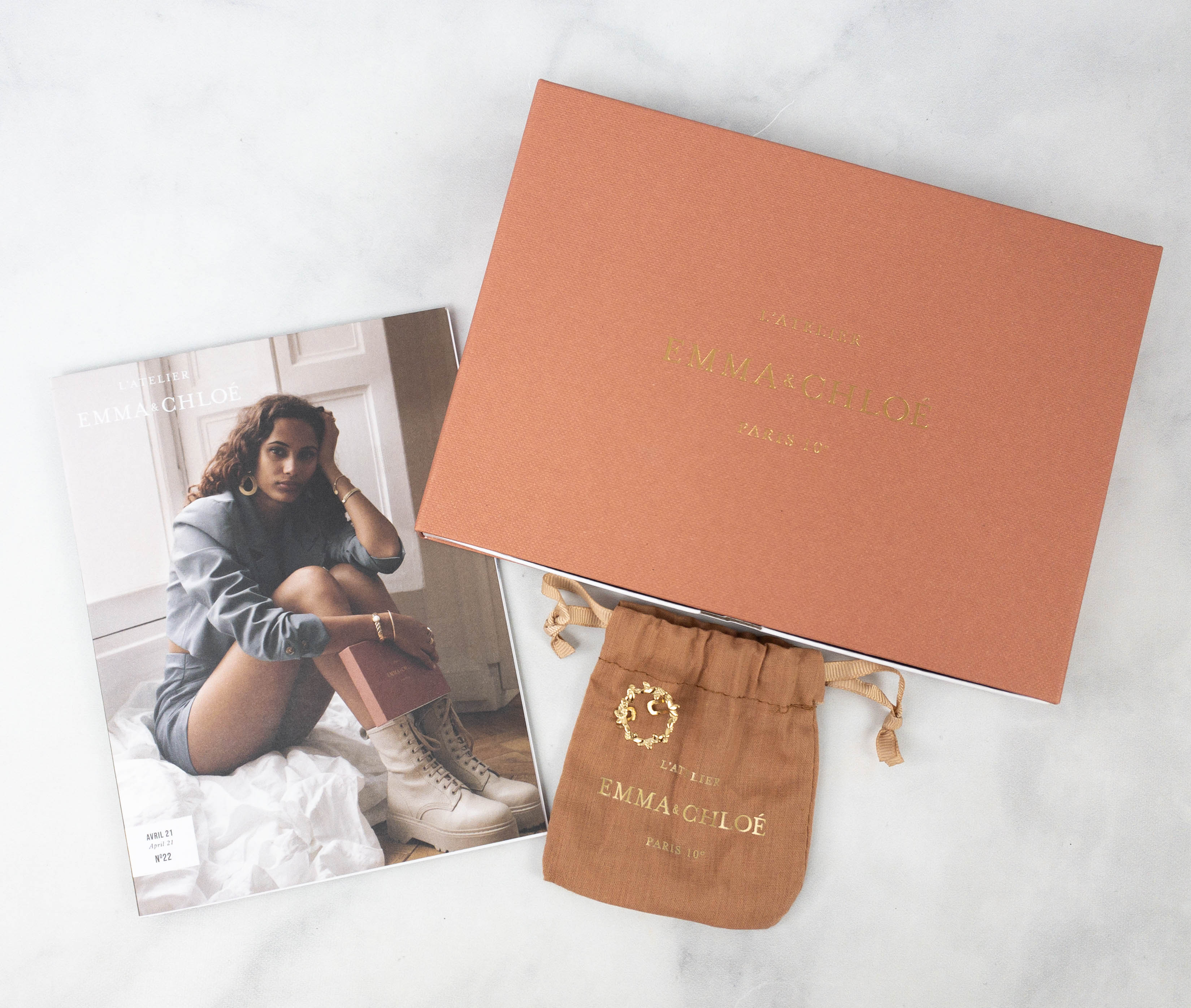 Emma & Chloe April 2021 Jewelry Subscription Box Review