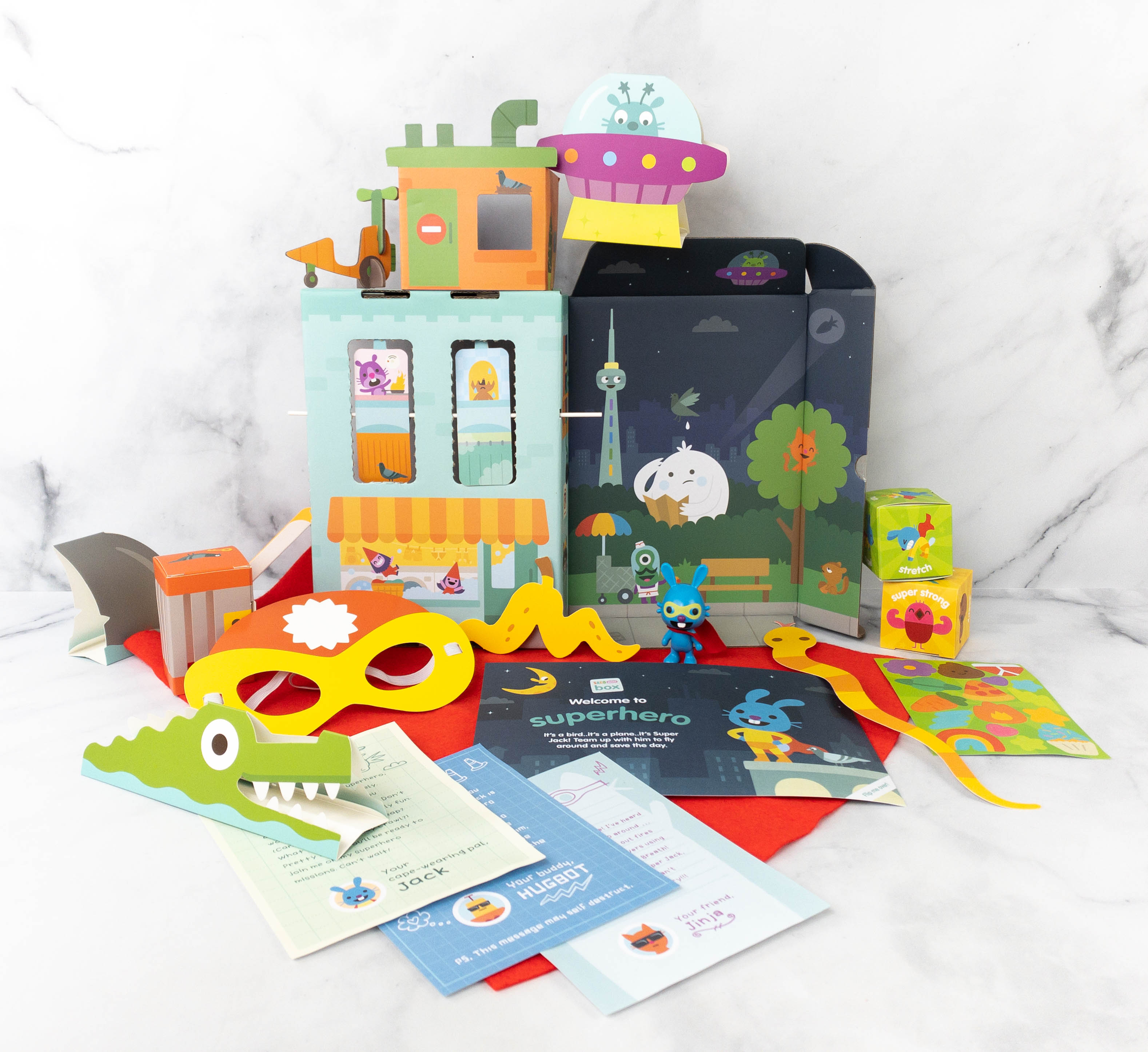 Sago Mini Box Review + Coupon – SUPERHERO