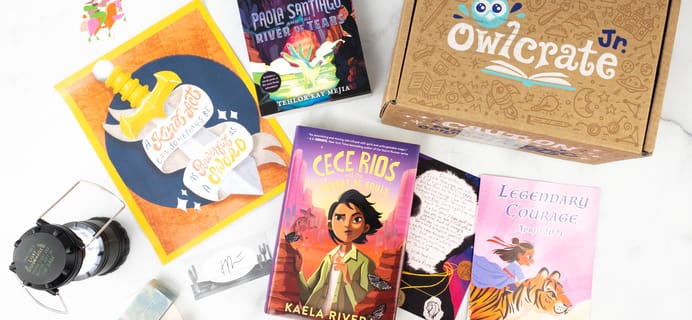 OwlCrate Jr. April 2021 Box Review & Coupon – LEGENDARY COURAGE!