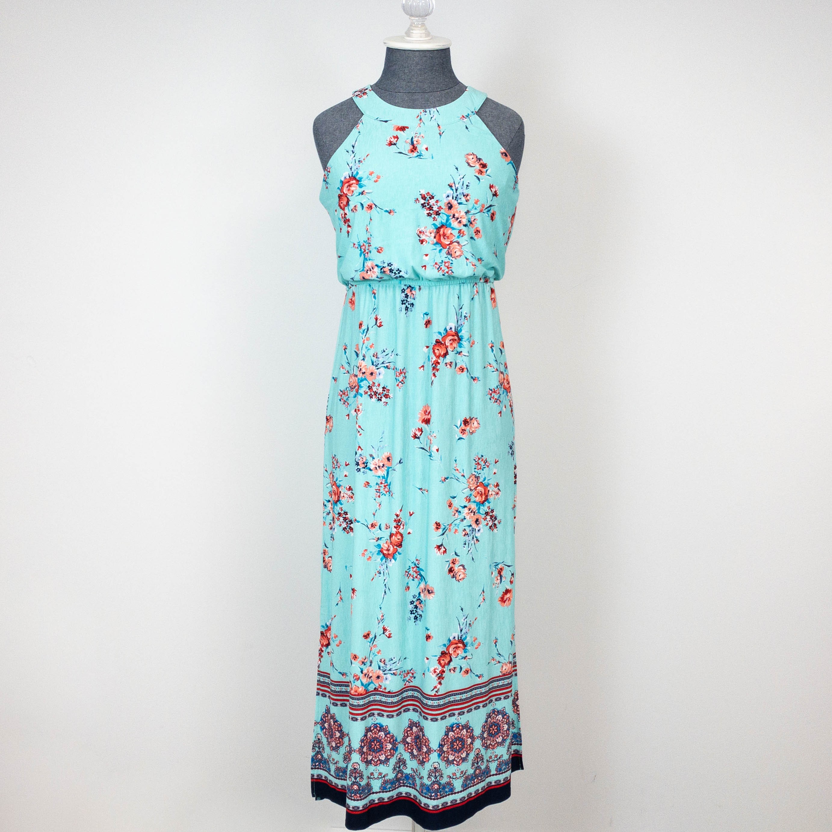 sachin and babi light blue dress March Stitch Fix Try-On and Review: Matching Toddler and Mommy Style main image 0