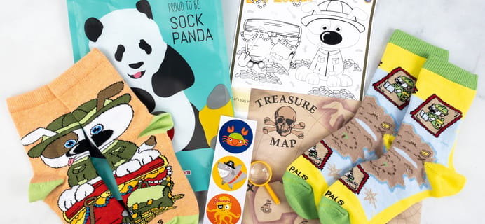 Panda Pals Kids Sock Subscription Review + Coupon –  June 2021