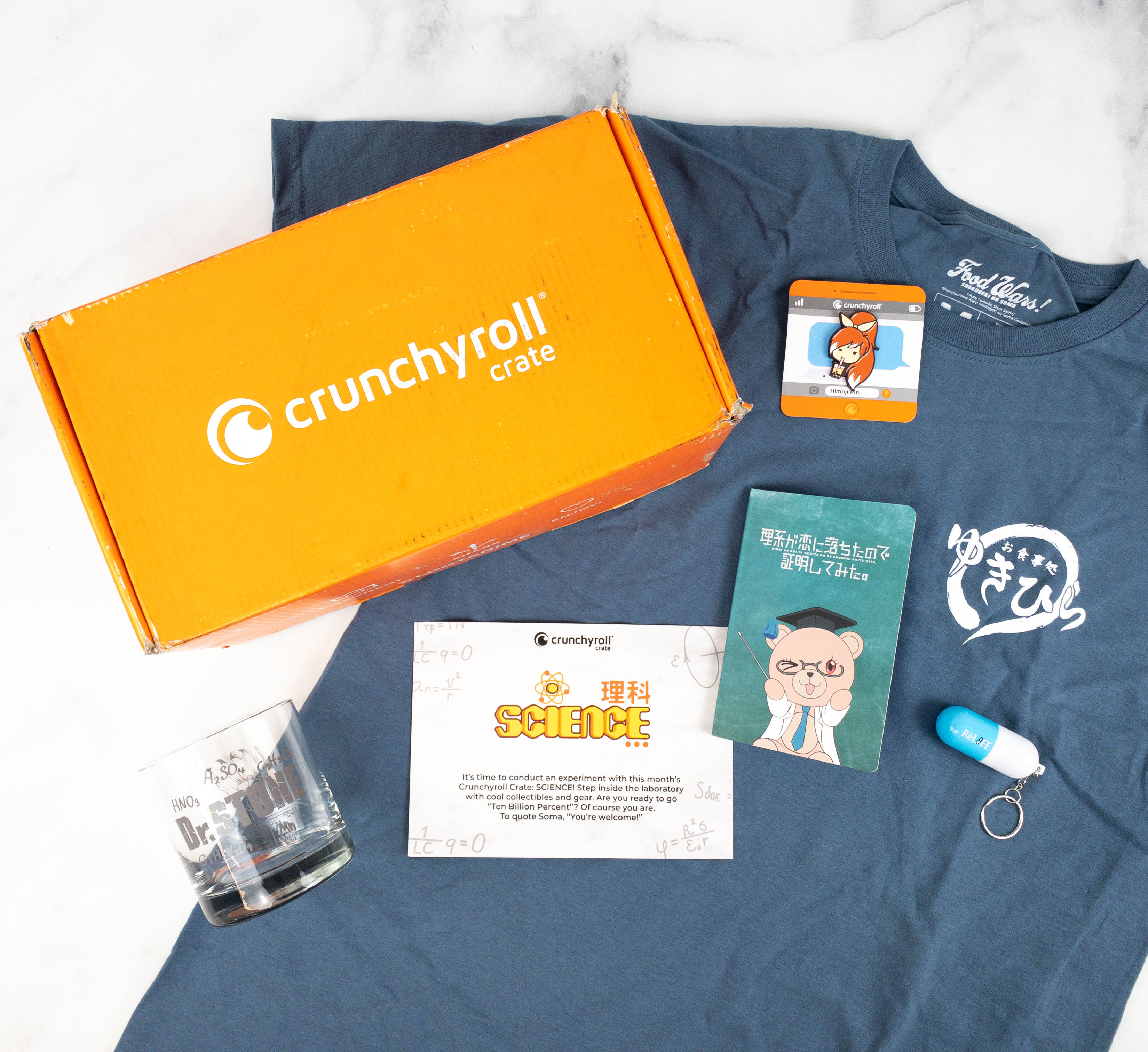 Crunchyroll Crate “SCIENCE” May 2021 Subscription Box Review
