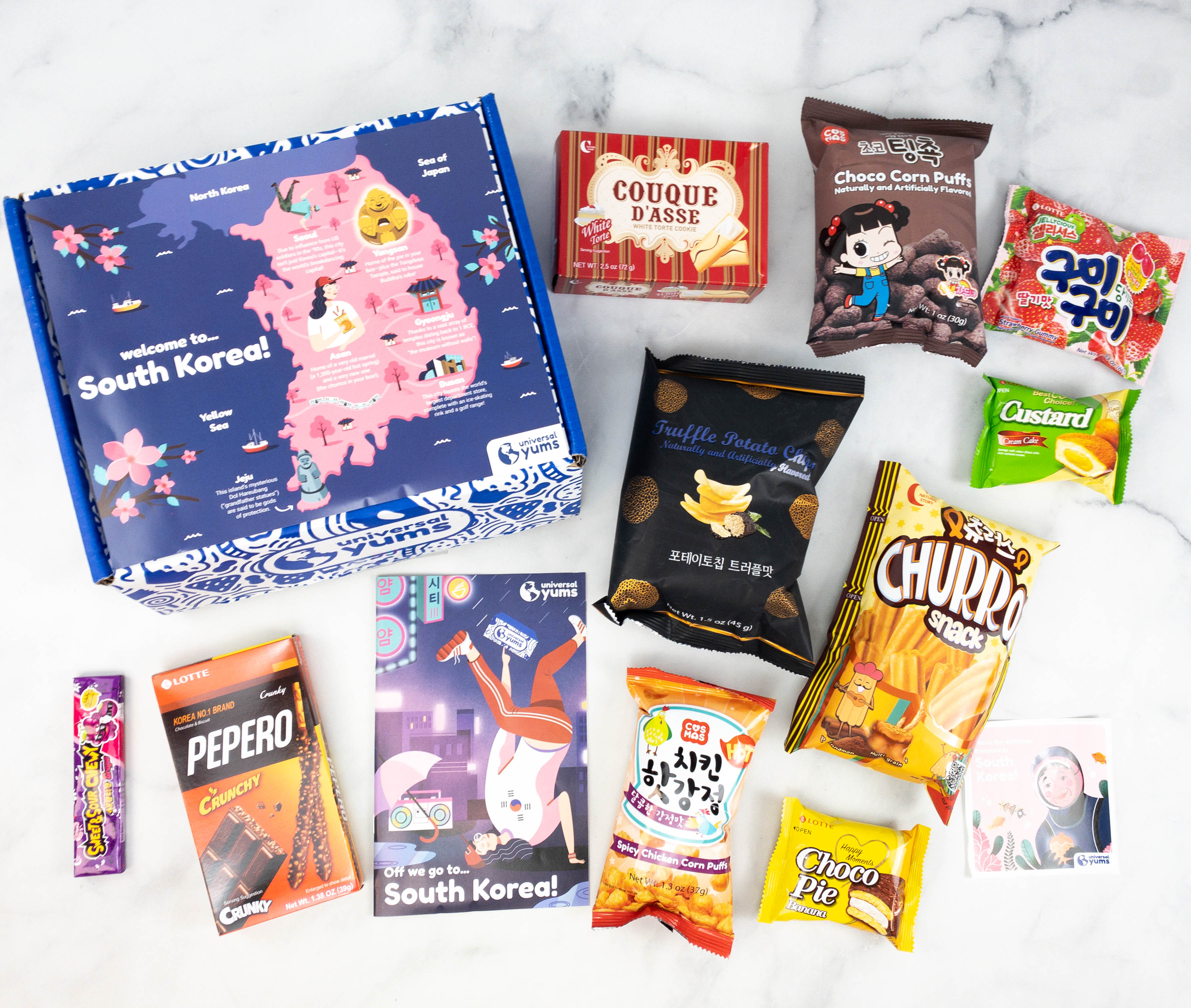 Universal Yums Subscription Box Review + Coupon – SOUTH KOREA