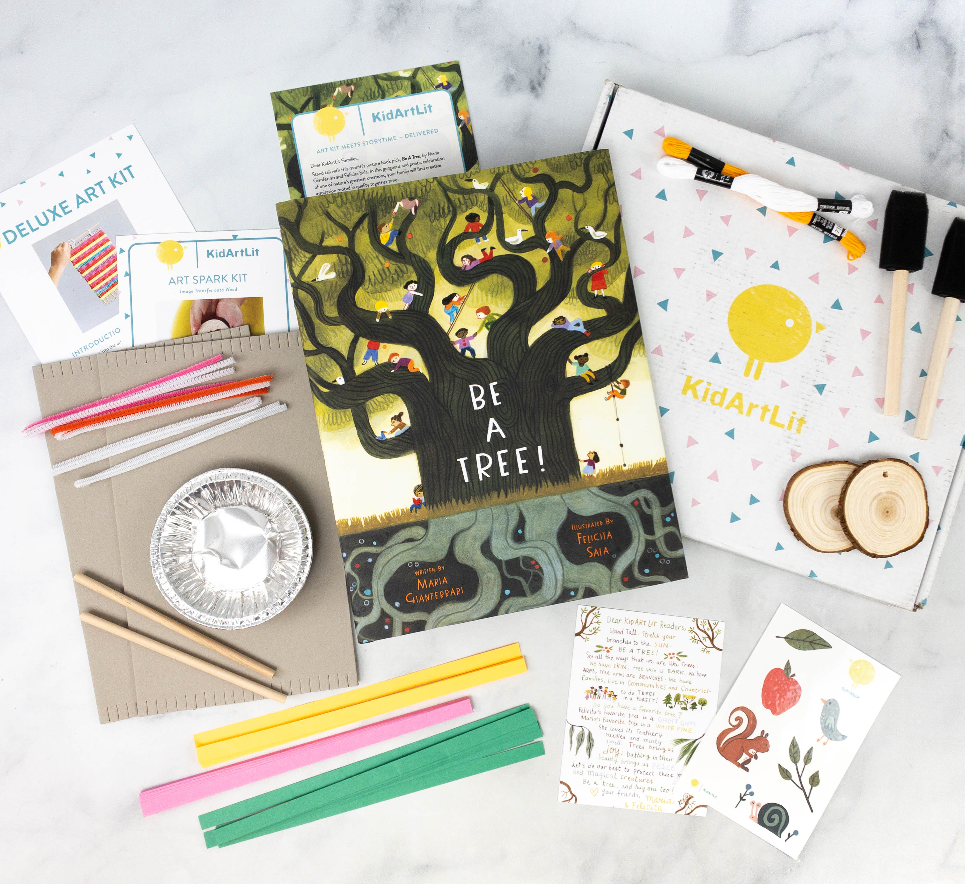 KidArtLit May 2021 Subscription Box Review + Coupon!