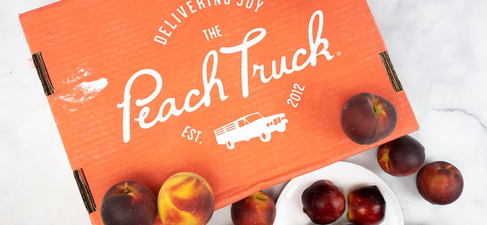 The Peach Truck Coupon: Get 10% Off Your First Order of Fresh Peaches!