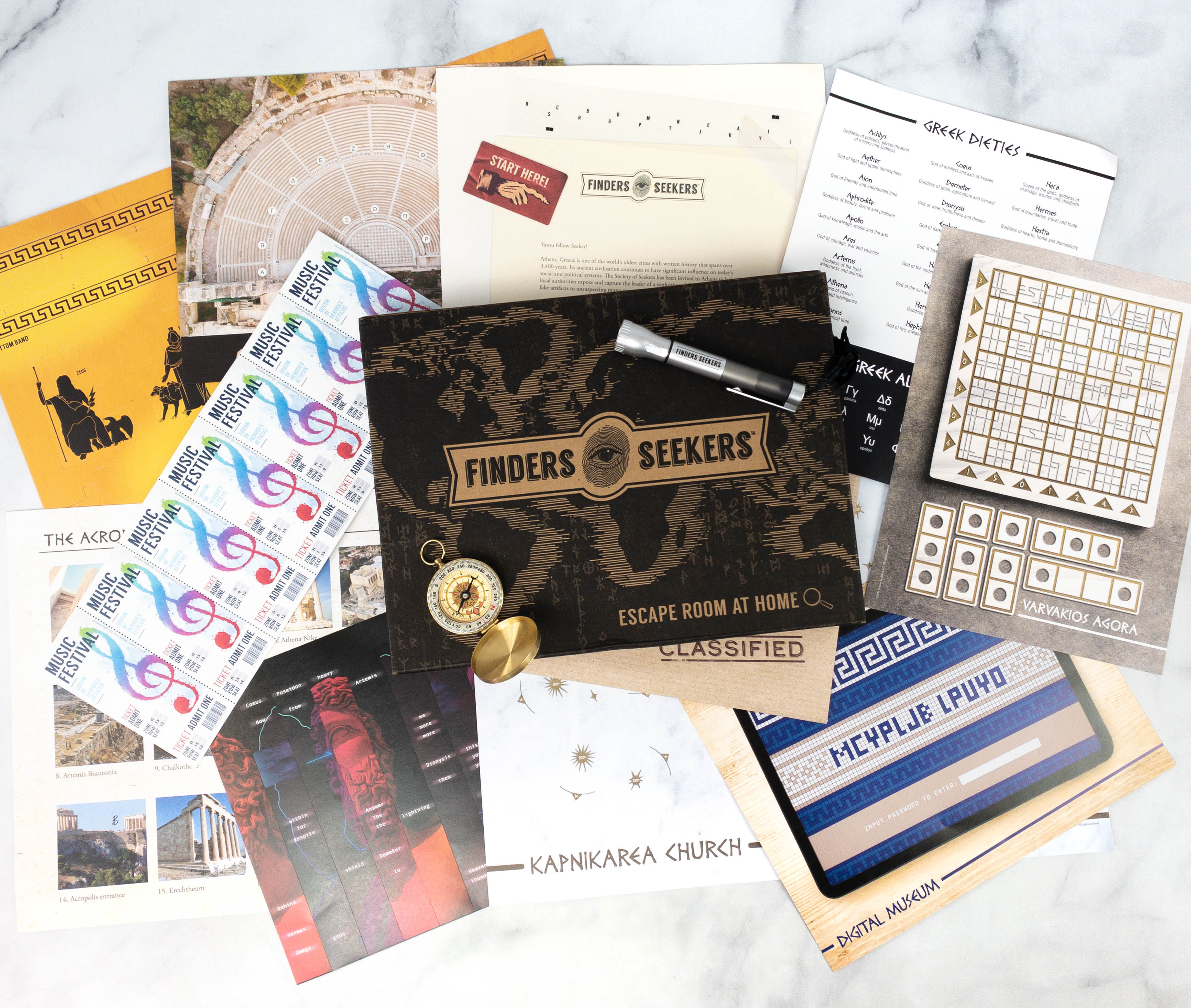 Finders Seekers Subscription Box Review + Coupon – GREECE