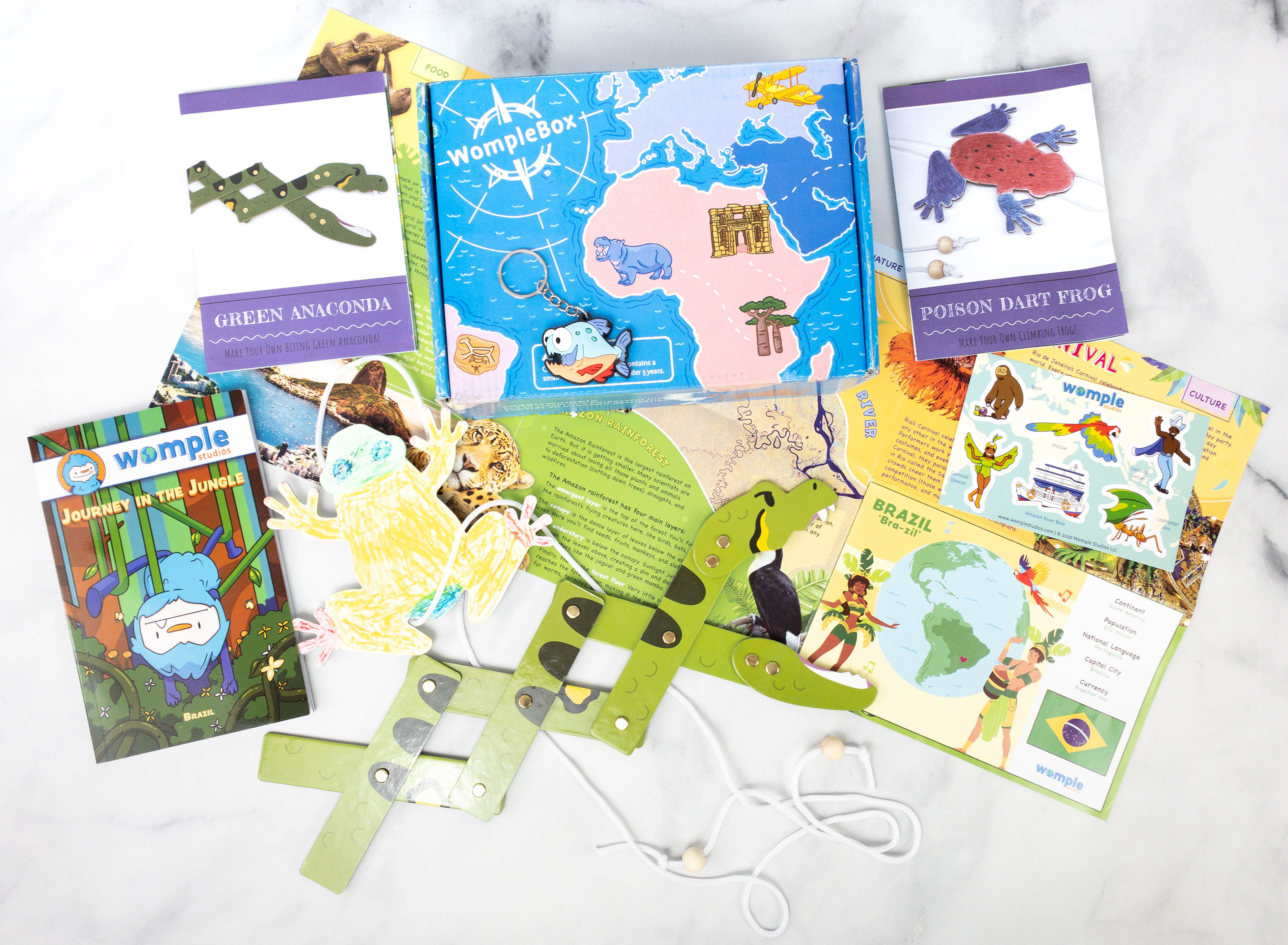 WompleBox by Womple Studios Subscription Box Review + Coupon – BRAZIL