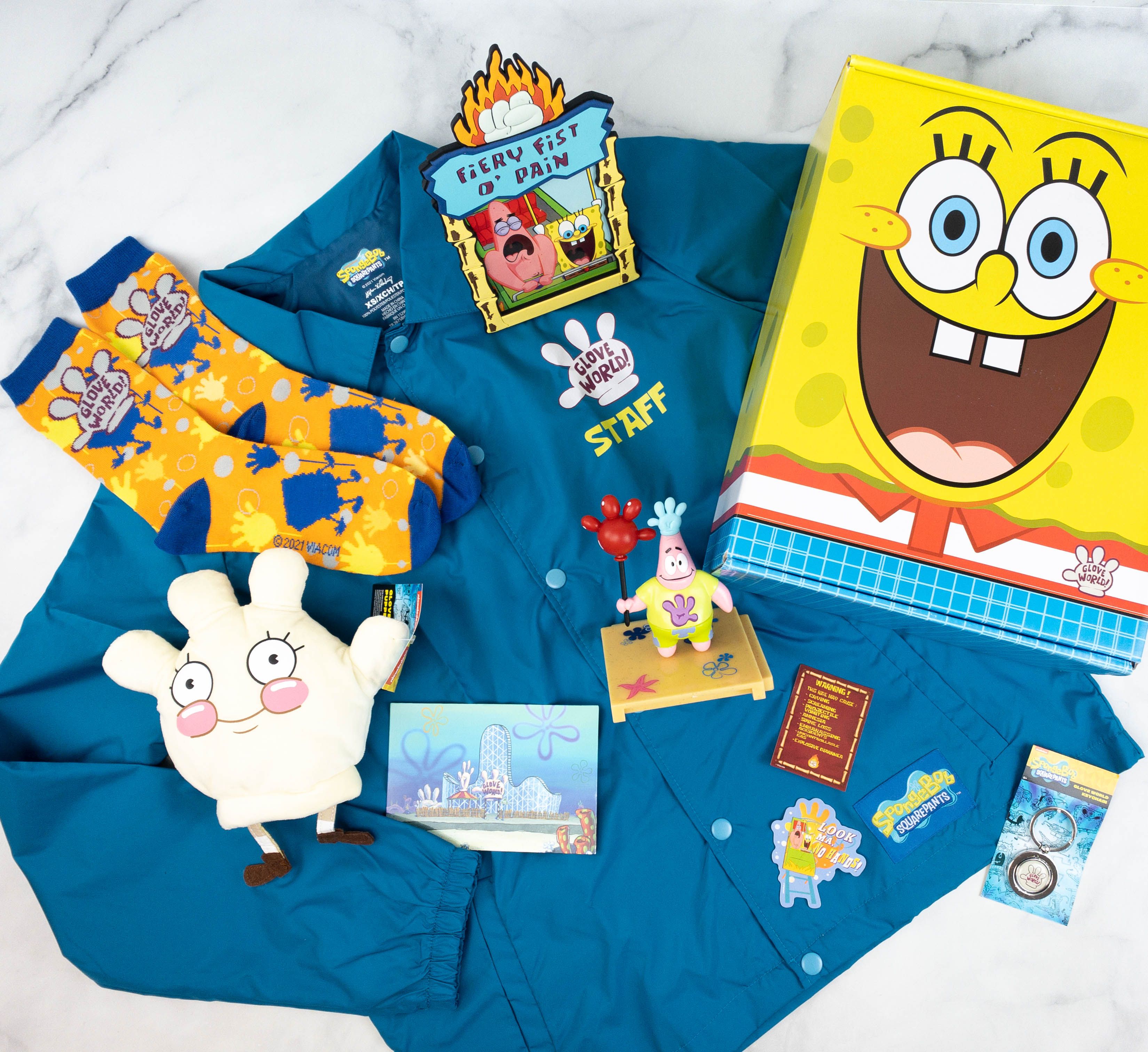 Spongebob Squarepants Bikini Bottom Box Review: Spring 2021
